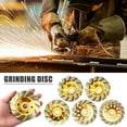 thumbnail image 3 of 4 Inch Concrete Turbo Grinding Cup Wheel 12 Segs Heavy Duty Angle Grinder Grinder For Angle Accessory Wheels Power Tools, 3 of 7