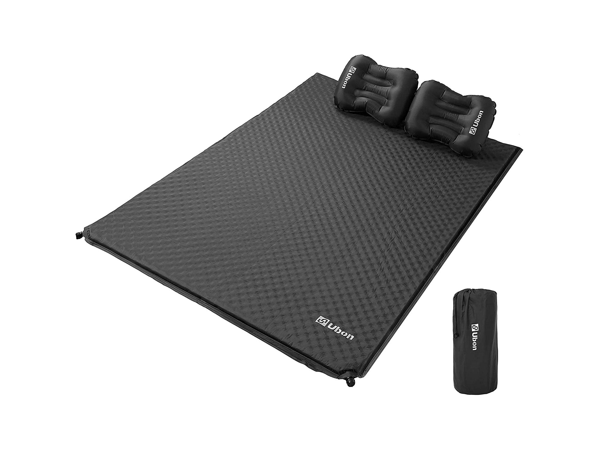 Ubon Double SelfInflating Sleeping Mat Inflatable Mattress with