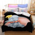 thumbnail image 1 of 3D Digital Printing Dumbo Children'S Home Textile Bedding Three-Piece Set XFX4 180*200, 1 of 2