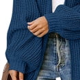 thumbnail image 5 of Delayuji Women's Cardigan Sweaters Long Sleeve Open Front Casual Lightweight Soft Knit Cardigan Sweater Spring Womens Coat Outerwear, 5 of 6