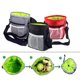 thumbnail image 3 of Bolsa de comida para perros, práctica bolsa de golosinas con dispensador de bolsas de basura para perros integrado (negro) TUNC Sencillez, 3 of 5