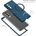 thumbnail image 6 of Magnetic Phone Case for Samsung Galaxy Z Fold3 5G Compatible with Magsafe, Military-Grade Shockproof Case with Built-in Magnet Circle for Samsung Galaxy Z Fold 3, MS Navy Blue, 6 of 16