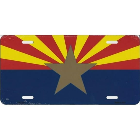 Arizona Big Star License Plate