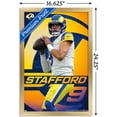 thumbnail image 3 of NFL Los Angeles Rams - Matthew Stafford 21 Wall Poster, 14.725" x 22.375", Framed, 3 of 3