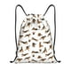 thumbnail image 1 of Fotbe German Shepherd Dog Bolsa Mochila con Cordón Estampada, Bolsa de Gimnasio Deportiva, Bolsa Cinch, Bolsa con Cordón para Hombres y Mujeres-Medium, 1 of 6