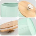 thumbnail image 4 of AMLESO 3-Pack Kitchen Canister Set With Airtight Lid For Food Storage, Store Coffee, Green, 4 of 8