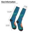 thumbnail image 2 of Cauagu octopus swimming Funny 13.8in Socks for Unisex for Men,Women and Teens with Christmas,Holiday or Birthday Gift, 2 of 6
