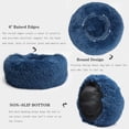 thumbnail image 3 of Cama para perros Nononfish, relajante, lavable, en forma de rosquilla, acogedora y suave para perros pequeños, 3 of 3