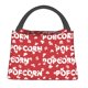 thumbnail image 1 of Fotbe Popcorn2 Bolsa Térmica Portátil con Estampado, Bolsa de Entrega de Alimentos Aislada, Bolsa Reutilizable de Gran Capacidad para Comidas y Supermercado, 1 of 6