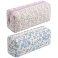 thumbnail image 1 of Brocha de maquillaje bolsa de cosméticos HHQQWZ de algodón floral para mujer, 1 of 8