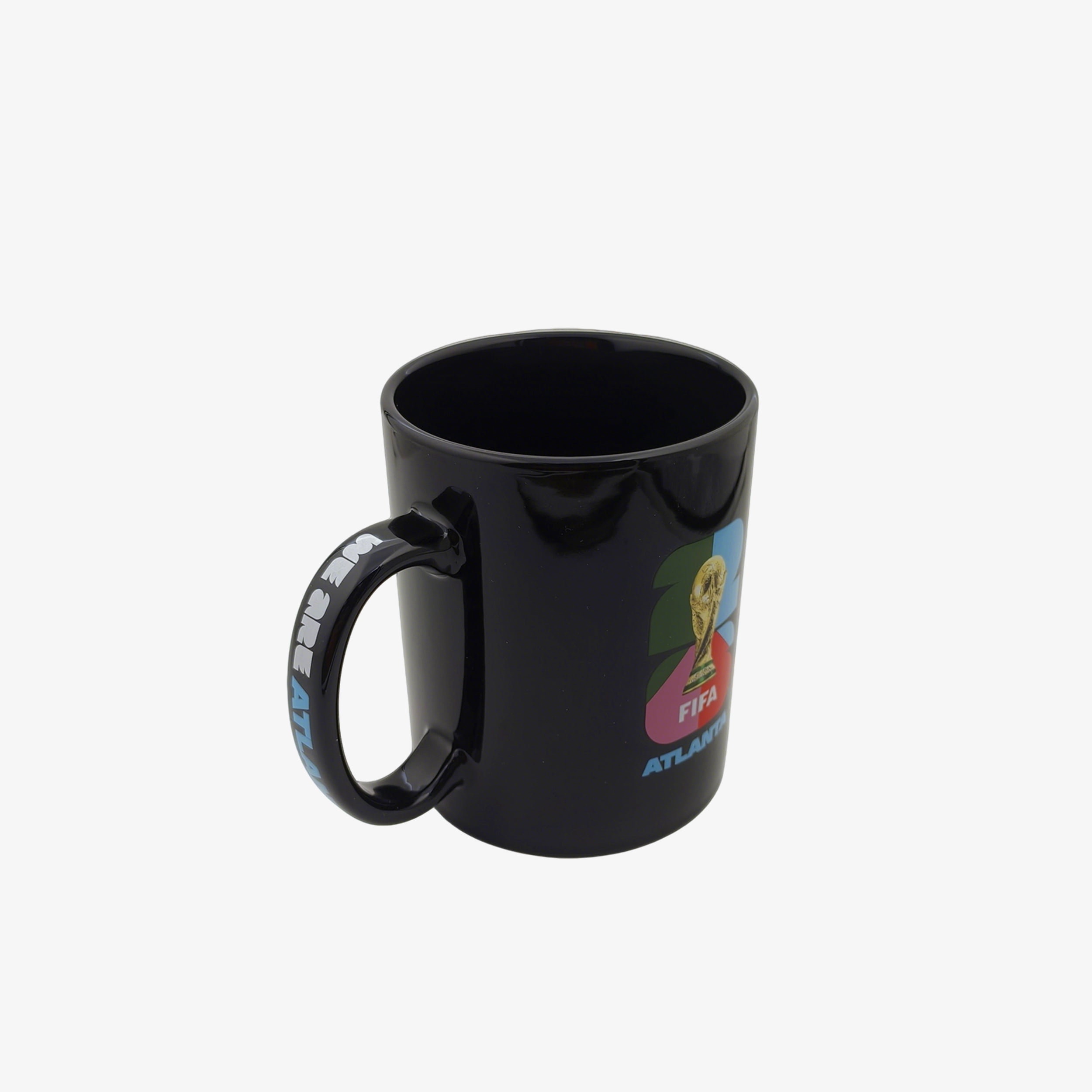 FIFA World Cup 2026 Host City Black Ceramic Soccer Mug - Atlanta