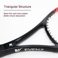 thumbnail image 4 of KEVENZ Tennis Racket for Adults, Carbon Fiber Tennis Racquet with Carring Bag, Light Weight and Shock Resistant, Orange, 4 of 5