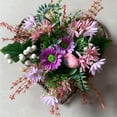 thumbnail image 2 of ziyahi Couronne de Pâques Guirlande Oeufs Colorés Intérieur Extérieur Couronne de Printemps Coeur, 2 of 9