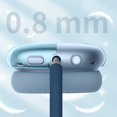 thumbnail image 4 of Funda protectora Fintie para auriculares AirPods Max, azul transparente, 4 of 7
