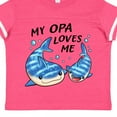 thumbnail image 4 of Inktastic My Opa Loves Me Whale Shark Boys or Girls Toddler T-Shirt, 4 of 5