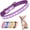 Purple, variant on Mumup Small Dog Collars, Bling Diamond Pretty Crystal Sparkly Rhinestone Glitter Jewel Puppy Collar for Small Pet Girl Cat Female Kitten