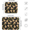 thumbnail image 3 of Dish Drying Mat 16x18 For Kitchen Counter Christmas Tree Pizza Lights Star Absorbent Dishes Drainer Rack Mats Microfiber Reversible Dish Drying Pad Fast Dry Kitchen Accessories, 3 of 6