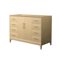 Wyndham Collection Wch7575-48S-Cxsxx-Mxx Janna 48" Single Free Standing Vanity Cabinet