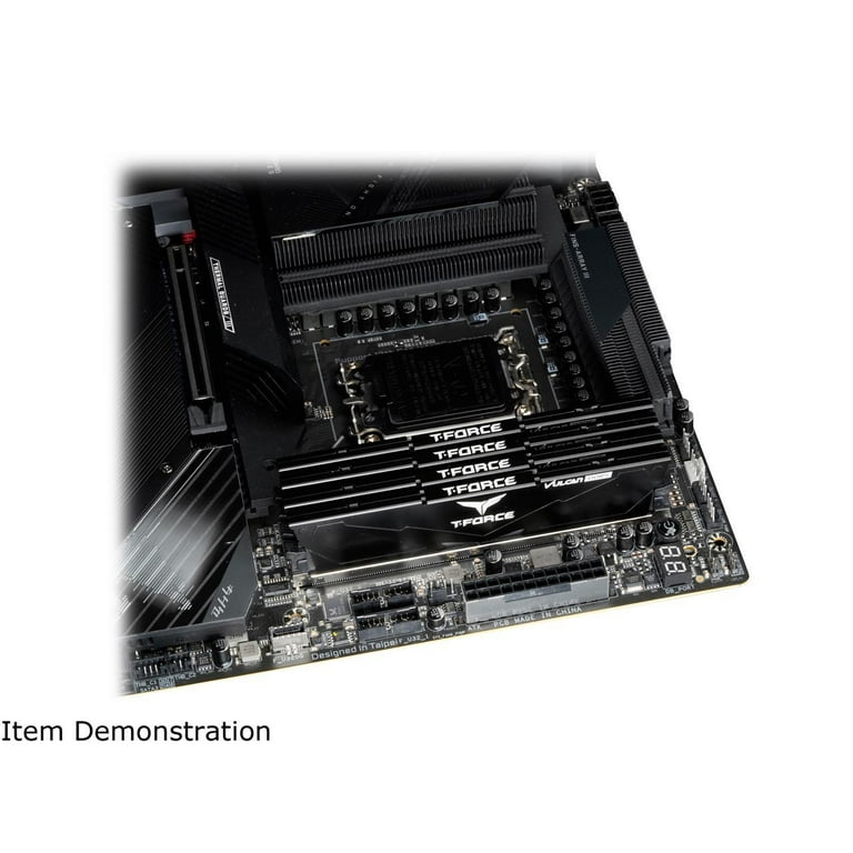 Team T-Force Vulcan 16GB DDR5 5200 Gaming PC RAM, 2x8GB 288-Pin