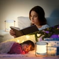 thumbnail image 7 of TSV Foldable Table Lamp, Portable Folding Telescopic Night Light, Wooden Handle Portable Lantern Light for Bedroom Outdoor Camping, 7 of 7