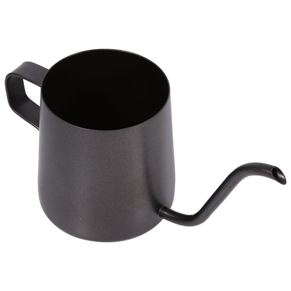 BIMZUC 250ml Black Stainless Steel Pour Over Coffee Drip Pot Kettle with Long Gooseneck Spout, Professional Hand Drip Coffee Maker 8.5 oz / 250 ml
