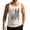 Beige, variant on Men's USA Flag Muscle Tank Top with Distressed Print and Sleeveless Design Featuring Rugged Vintage Style for 4th of July Celebrations Memorial Day Beige L