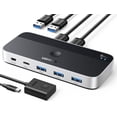 thumbnail image 1 of Conmutador USB UGREEN USB 3.0 de 4 puertos para 2 ordenadores con cables, 1 of 9
