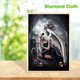 thumbnail image 5 of Cuadros Decorativos Kit de mosaico de punto de cruz de belleza de calavera con pintura de diamante de taladro completo 5D (hg376) Tmvgtek embutido en tela, 5 of 9