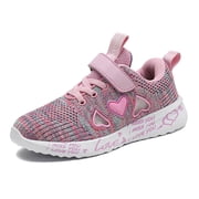 Girls Running Sports Sneakers for Kids Athletic Shoes Daily Casual Wear Durable Comfortable Footwear Active Children All Season Easy Clean