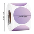 thumbnail image 3 of 500 Pack 1 Inch Colored Dot Stickers for Decoration, Labels, and Craft Projects, 3 of 7