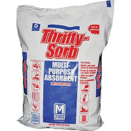 E P MINERALS LLC Absorbent, 40-Lbs. 7941