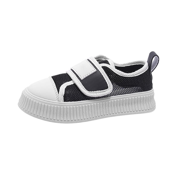 JAJAHO Boys Girls Summer Mesh Shoes Hollow Out Breathable Sports Casual Shoes Kids Non- Sneakers For Little Kid Hook And Loop Stylish Shoe