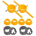thumbnail image 4 of KAKOWELY npt pipe threading tool 2 Sets Pipe Threading Machine Plumbing Threading Kit Pipe Threader Tools ABS Pipe Tap And Die Npt Threading Tool For Home Garage Use, 4 of 4