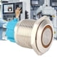 thumbnail image 5 of Interruptor de botón de metal, 2 piezas 12~24 VCC Interruptor de botón Interruptor de botón Eficiencia maximizada, 5 of 8