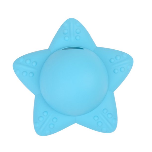 FaLX Starfishshaped Bathtub Overflow Drain Cover 5 Suction Cups Silicone Tub Overflow Drain