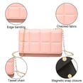 thumbnail image 3 of Bienvenido Bolsa de almohada de celosía prensada, bolso femenino, bolso cuadrado pequeño portátil acrílico para mujer, 3 of 5
