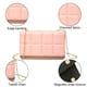 thumbnail image 3 of Bolsa de almohada de celosía prensada, bolsa femenina de acrílico, bolsa cuadrada pequeña portátil para mujer, 3 of 5