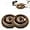 2pcs, variant on Marlene Pets, Marlene Cat Toy, Marlenes Pet Shop, Marlene Round Scratch Board, Magic Organ Cat Scratching Board, Foldable Cat Scratch Board Toy with Bell for Indoor Cats-1pcs