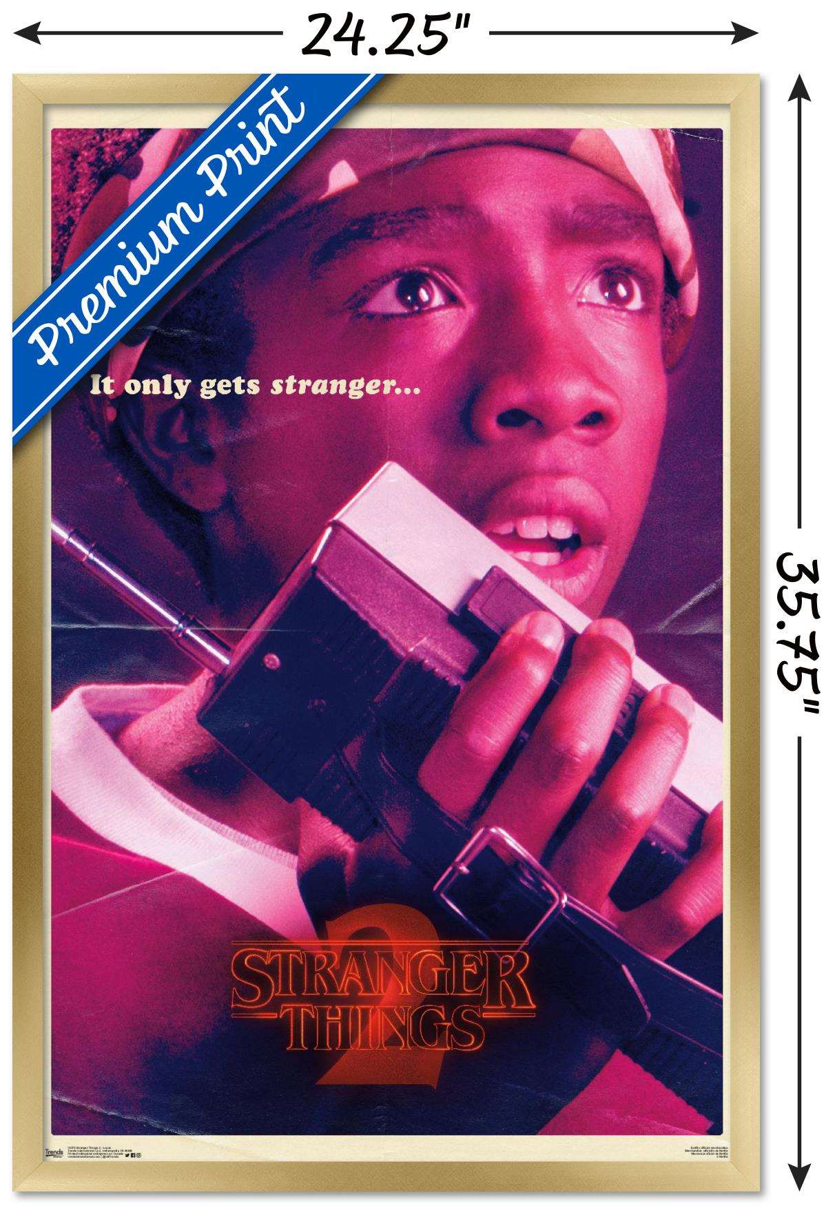 Netflix Stranger Things: Season 2 - Lucas Wall Poster, 22.375" x 34", Framed