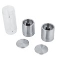 thumbnail image 1 of Molinillo de cocina manual para especias y sales Molinillo de sal y pimienta de acero inoxidable 2 en 1, 1 of 8
