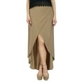 thumbnail image 1 of Bimba Women Asymmetrical Skirt Trendy Chic A-Line Skirt Party Wear, 1 of 5