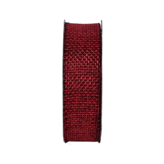 Gwen Studios 7/8" Brick Red Saddle Ribbon, 3 Yards