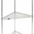 thumbnail image 4 of Global Industrial Corner Shelf, Chrome, 32"W x 24"D, 4 of 4
