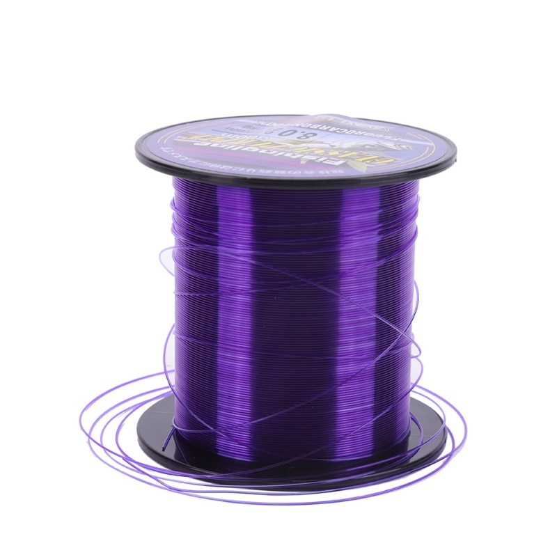 300M fishing line 100 transparent Fishing Line purple Nylon Super