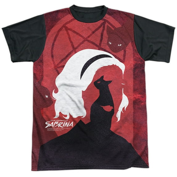 Chilling Adventures of Sabrina Cats Unisex Adult Halloween Costume Sublimated T Shirt
