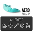 thumbnail image 2 of SISU Aero Medium Mouthguard, Intense Red - Custom Fit - For Team Sports, 2 of 7