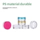 thumbnail image 4 of Material PS Caja redonda de 3 g y 5 g Botella de crema de 10 g y 15 g Caja de sombra de ojos de 20 g Caja de polvo de prueba, 4 of 6