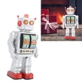 thumbnail image 1 of Juguete Robot De Hojalata Retro, Robot Eléctrico Para Caminar Con Rotación De 360 ​​Y Sonido, Juguete De Hojalata Clásico Vintage Para Adultos Y Niños, Colecciones Y Regalos, 1 of 7
