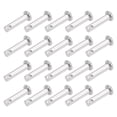 thumbnail image 5 of Uxcell Single Hole Clevis Pins - 5mm x 20mm Flat Head 304 Stainless Steel Link Hinge Pin 20 Pcs, 5 of 5