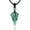 Green-Aventurine, variant on 6 Facet Point Crystal Necklace Lucky Healing Stone Pendant with Adjustable Rope Natural Quartz Yoga Spiritual Necklaces Jewelry for Men Women